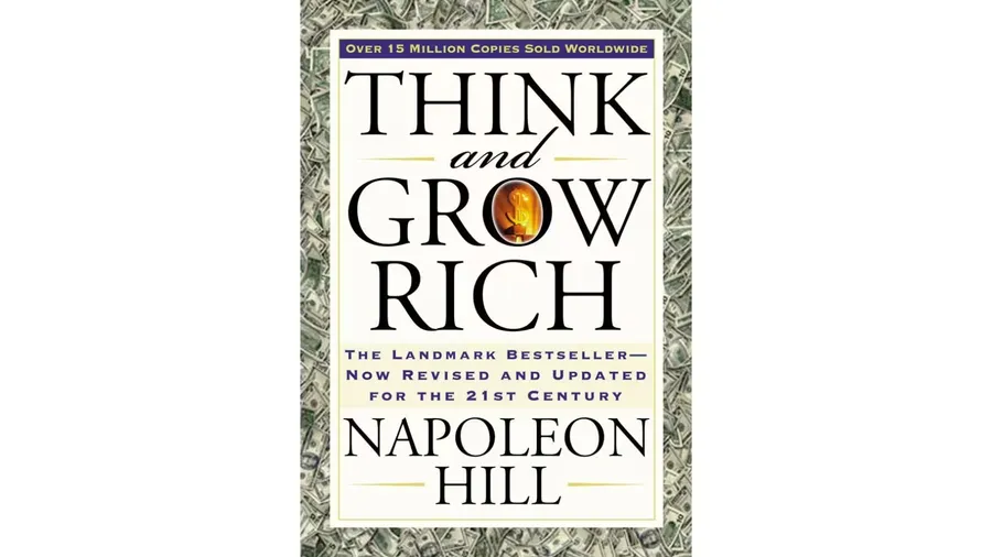 Buku Think and Grow Rich membahas cara mencapai kesuksesan dalam hidup. Buku terlaris sepanjang masa ini menguraikan langkah-langkah untuk menggali potensi diri, membangun kepercayaan diri, dan menetapkan tujuan yang jelas.