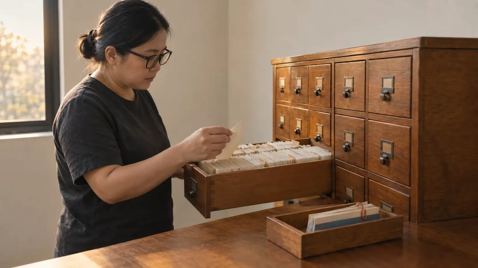 Memisahkan keputusan yang jatuh tempo dari laci yang penuh
